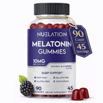 Melatonin Gummies for Adults with 10mg Melatonin - 45 Day Supply - Calm & Sleep Support